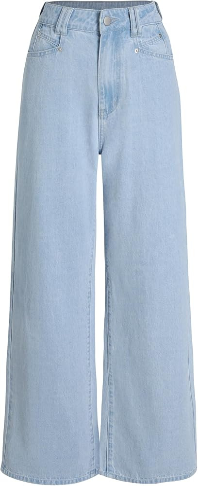 CIDER Denim High Waist Wide Leg Jeans | Amazon (US)