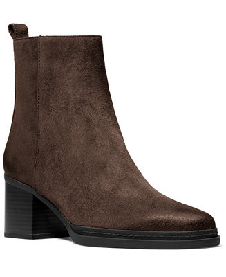 Michael Kors Women's Lex Stacked Heel Booties - Macy's | Macy's