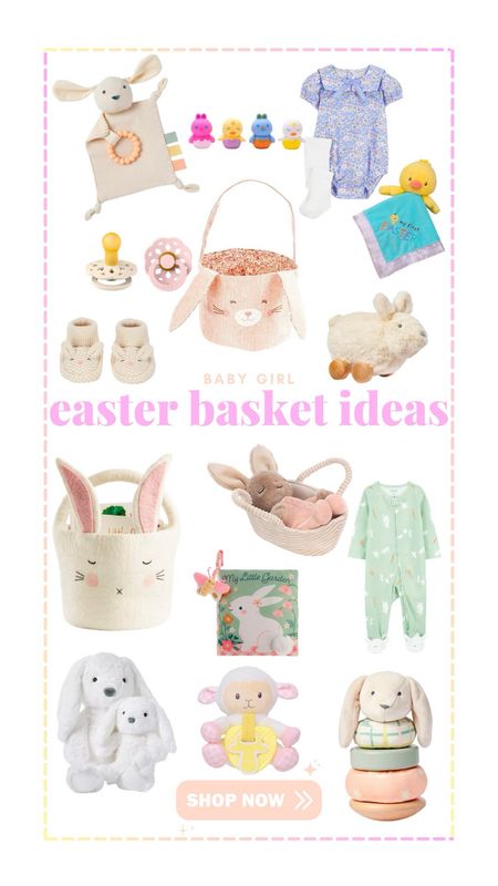 Easter basket ideas for your baby girl 

#LTKbaby #LTKSeasonal