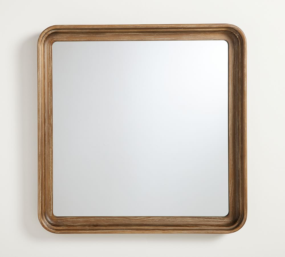 Malone 36" Square Wall Mirror | Pottery Barn (US)