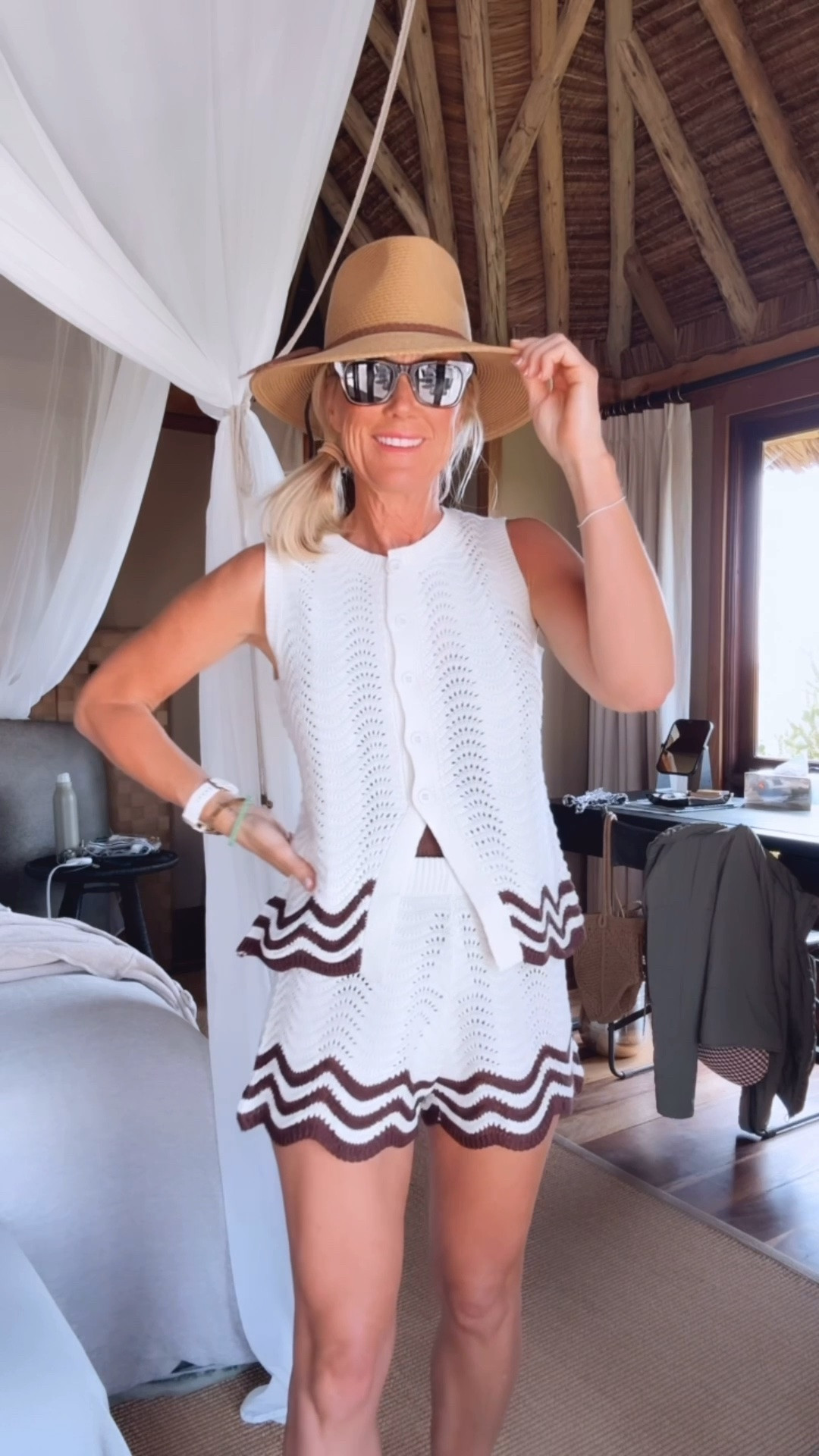 Loving this crochet cover up matching set!
Swim: small
Set: small

#LTKootd #LTKSeasonal #LTKOver40