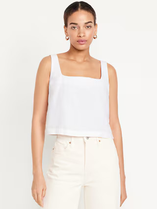 Sleeveless Crochet Midi Dress | Old Navy (US)