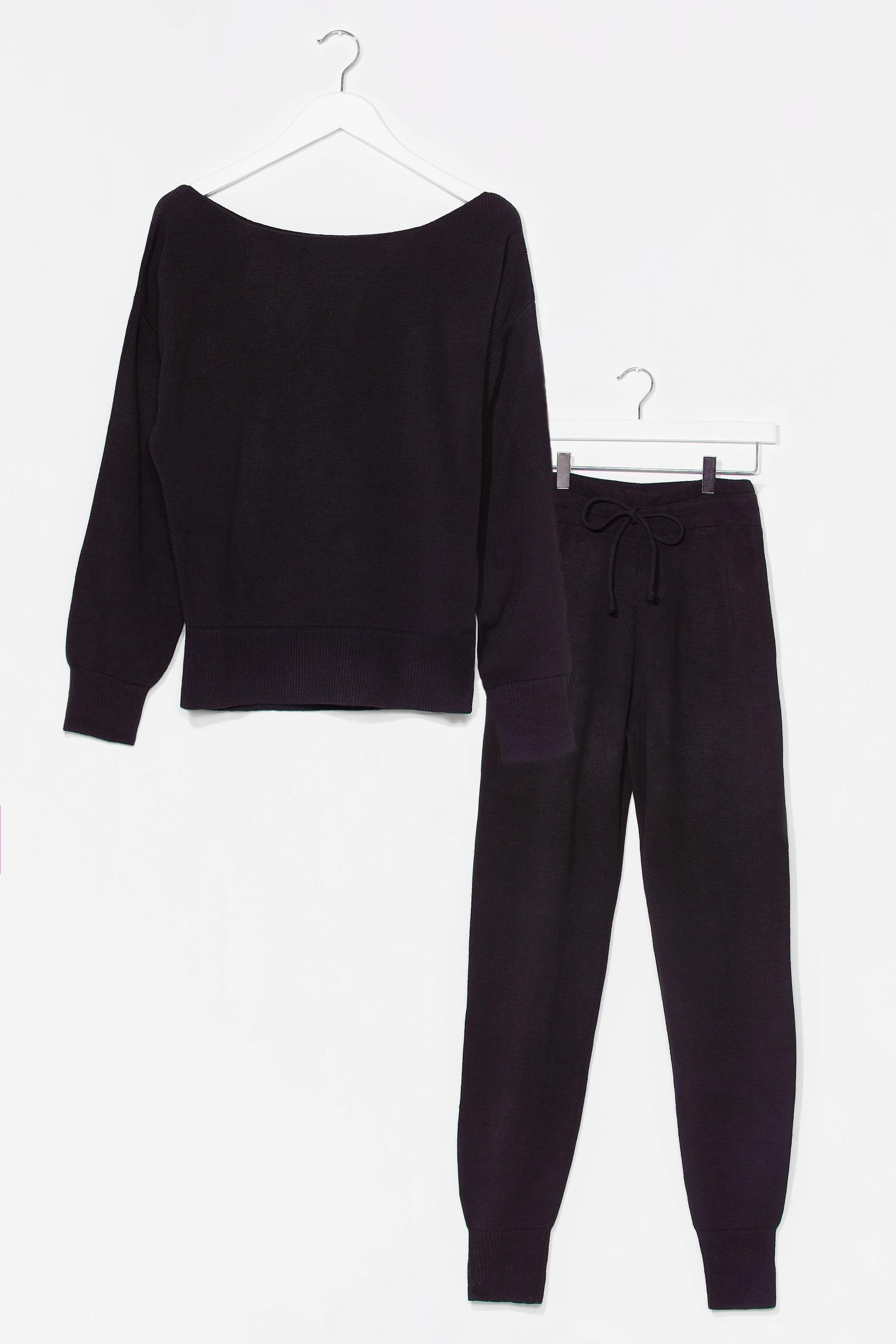 Serious Chills Sweater and Joggers Lounge Set | NastyGal (US & CA)