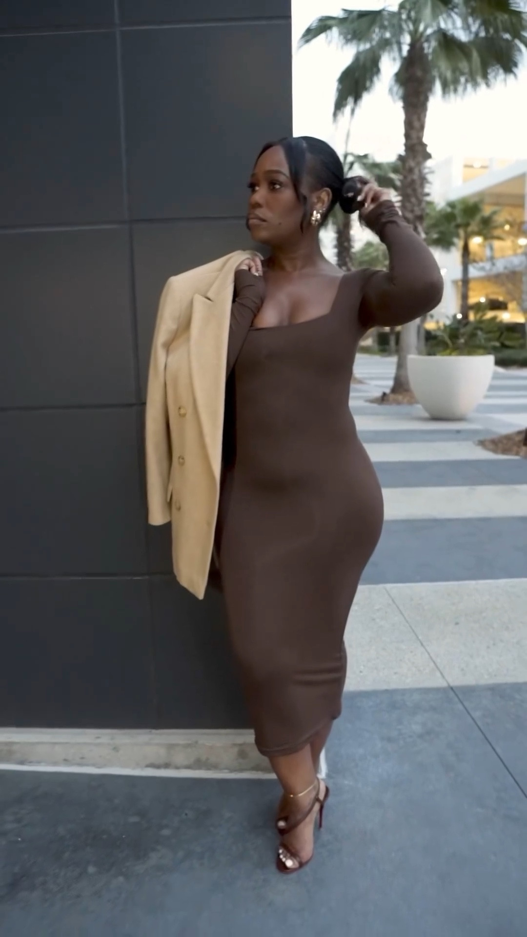 When brown girls wear brown… 🤌🏾

#LTKover40 #LTKworkwear