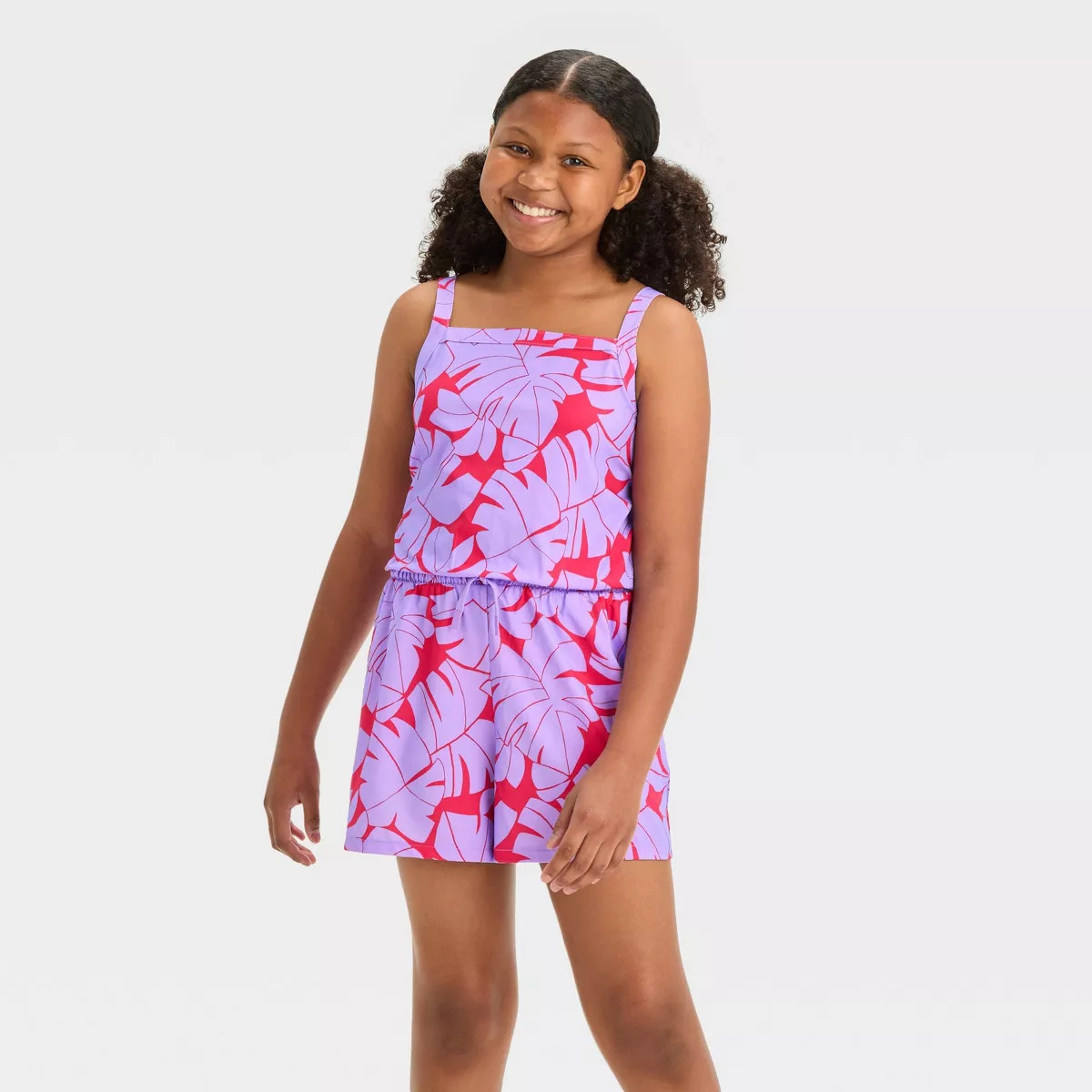 Girls' Woven Romper - All In Motion™ | Target