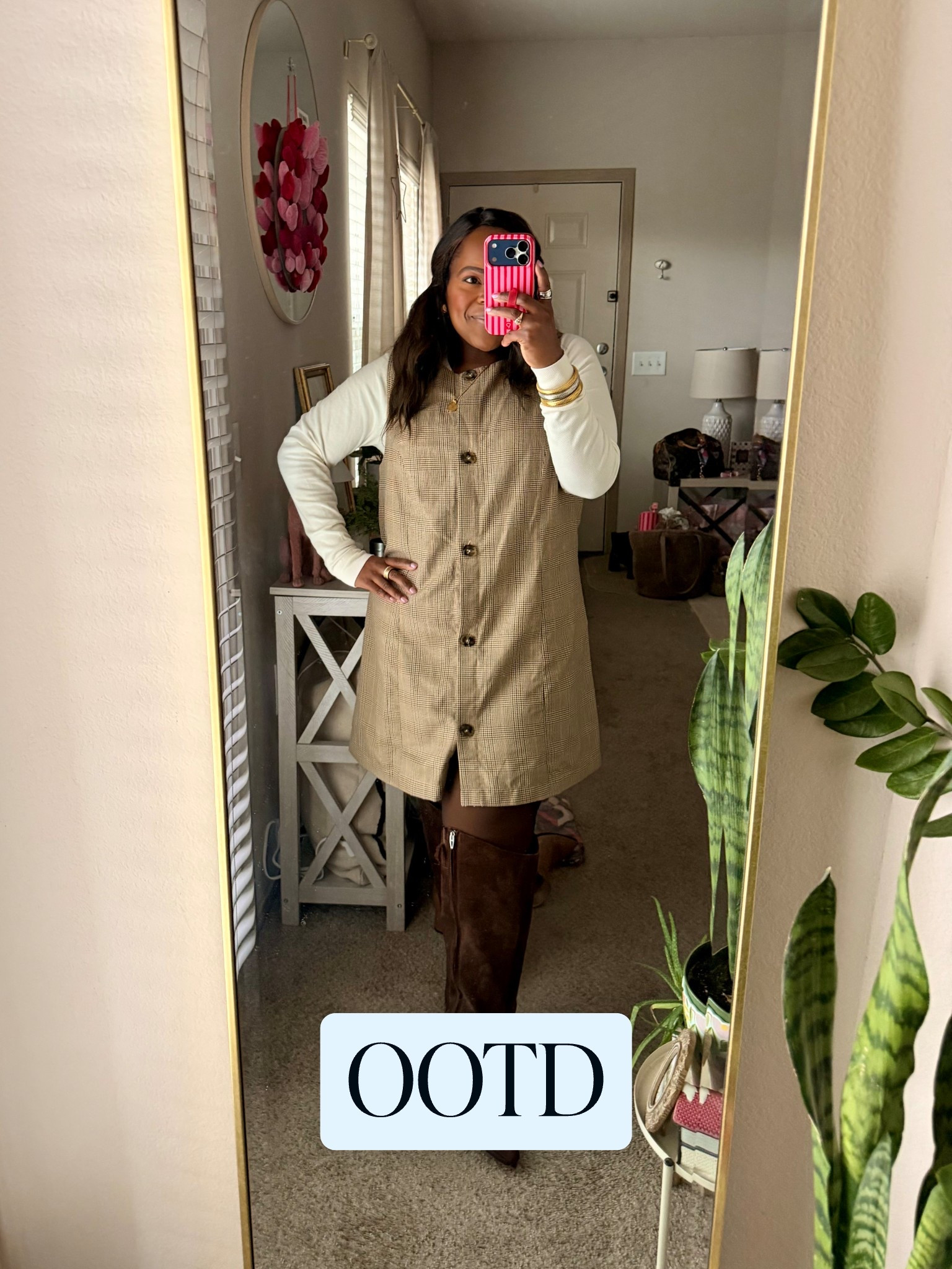 Winter outfit OOTD and of course I had my coat and scarf very close! 🤭 Outfit from H&M! 

#LTKWorkwear #LTKootd #LTKMidsize