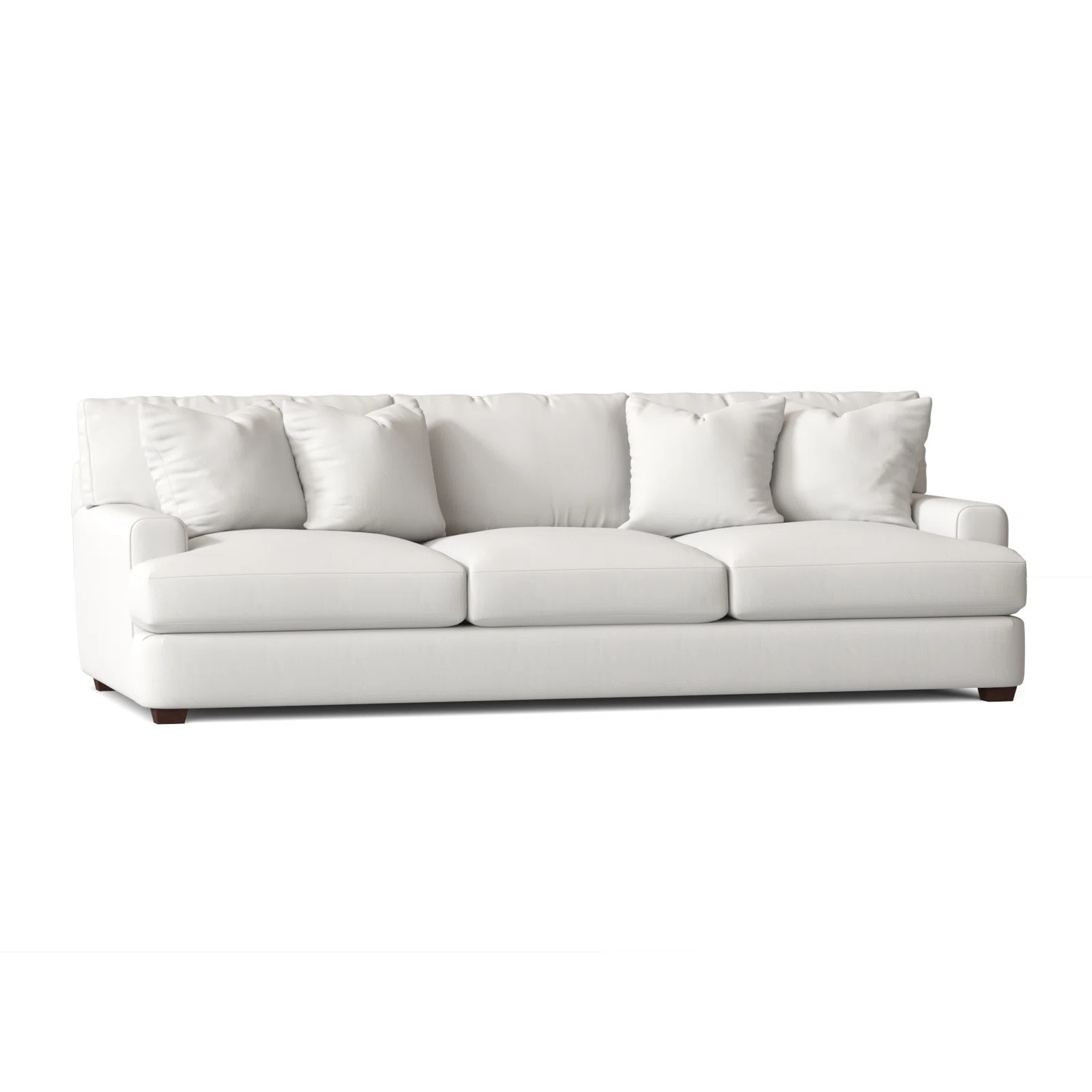 Emilio 90" Recessed Arm Sofa with Reversible Cushions | Wayfair Professional