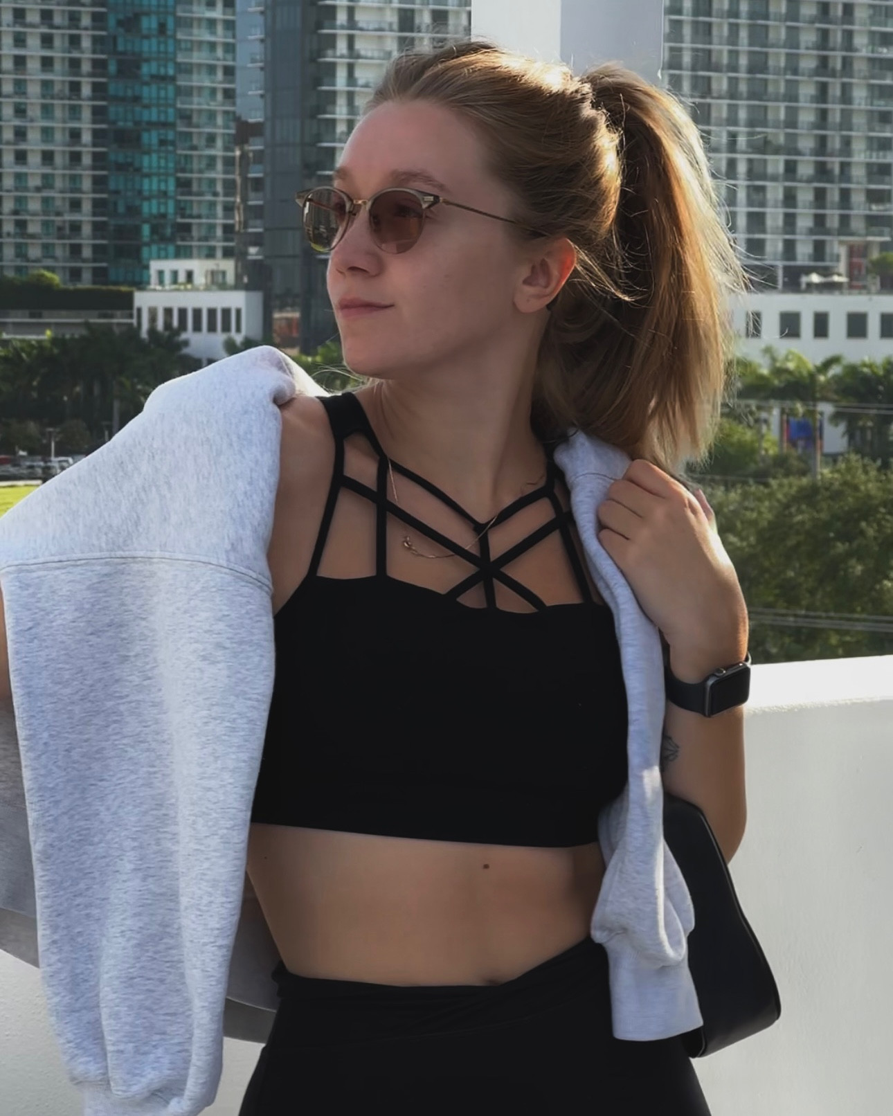 My go yoga outfit 🧘🏼‍♀️

My favorite sweatshirt from Abercrombie linked not same logo, they change them every season. I have over 8 of same sweatshirts form Abercrombie.  

Leggings and top form Buffbunny, unfortunately they sold out in this specific top, but I linked my other favorites form this brand.

Shoulder bag is sold out everywhere, I got it on ASOS, linked one that I like the most for the same price that I got mine for.

Nike metcons have been my favorite for yeeeears, best shoes very comfortable 

#LTKActive #LTKfitness #LTKfindsunder100