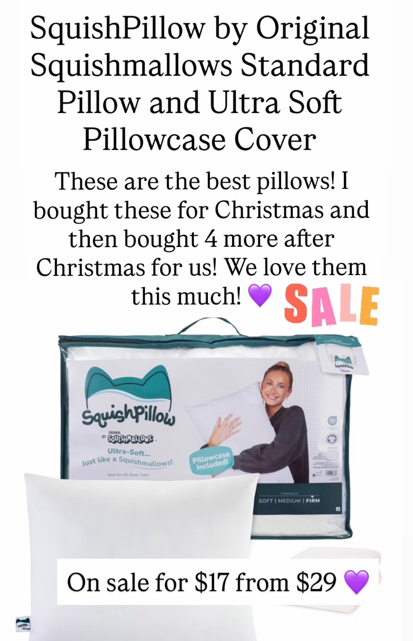 These are the best pillows ever! They are soft and just like you’re sleeping on an actual stuffed animal. Only $17 and $29 right now! ￼

#LTKSaleAlert #LTKHome