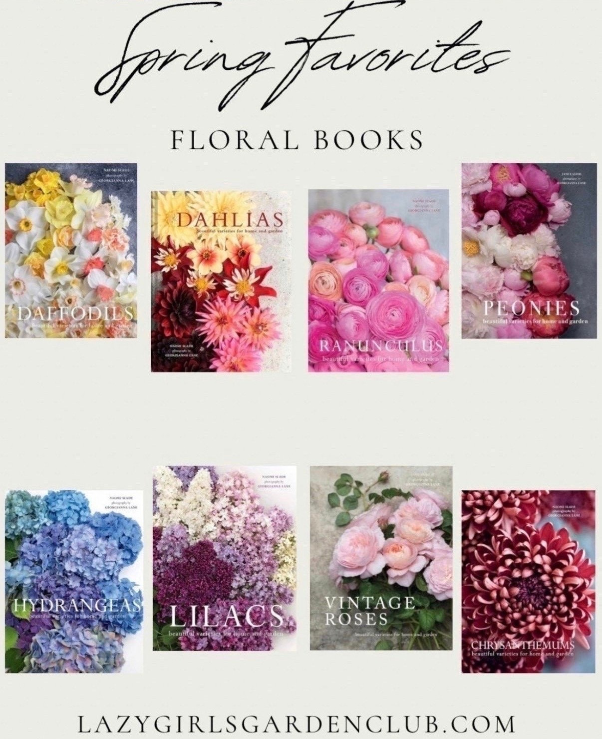 Floral books to bring the essence of spring into your home

Spring gardening, spring home decor, spring florals, spring flowers

#LTKSeasonal #LTKSaleAlert #LTKHome