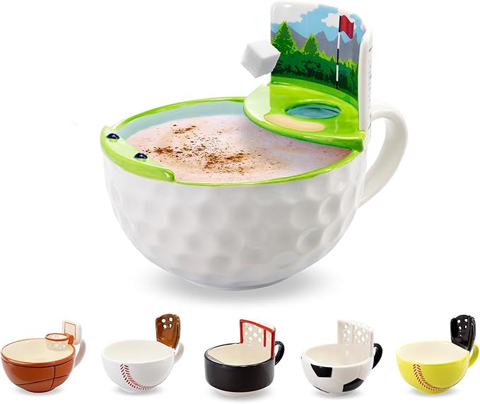 MAX'IS Creations The Golf Mug With A Green, Funny Golf Gifts for Men Women Unique Christmas Gifts... | Amazon (US)