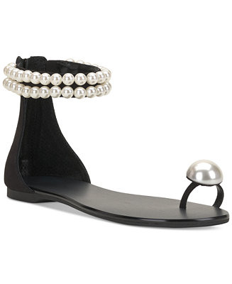 I.N.C. International Concepts Women's Graelyn Embellished Ankle-Strap Sandals, Created for Macy's... | Macy's