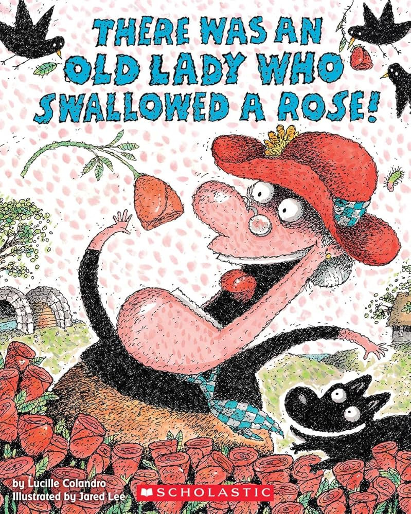There Was an Old Lady Who Swallowed a Rose! | Amazon (US)