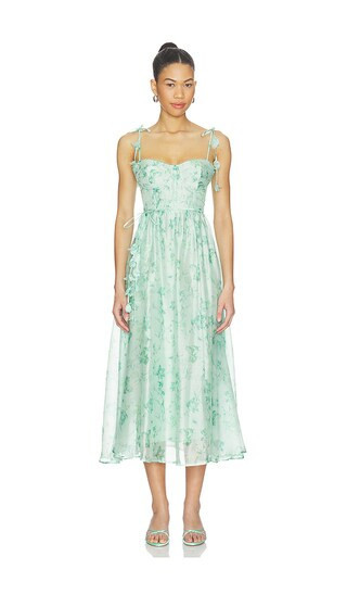 ASTR the Label Halcyon Dress in Green. - size XS | Revolve Clothing (Global)