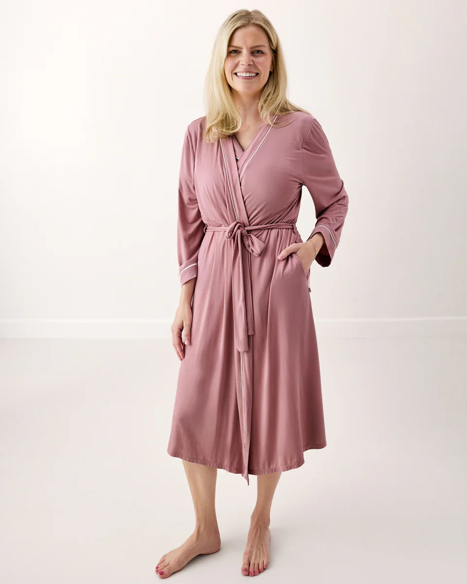 Rosewood Women's Robe | Little Sleepies
