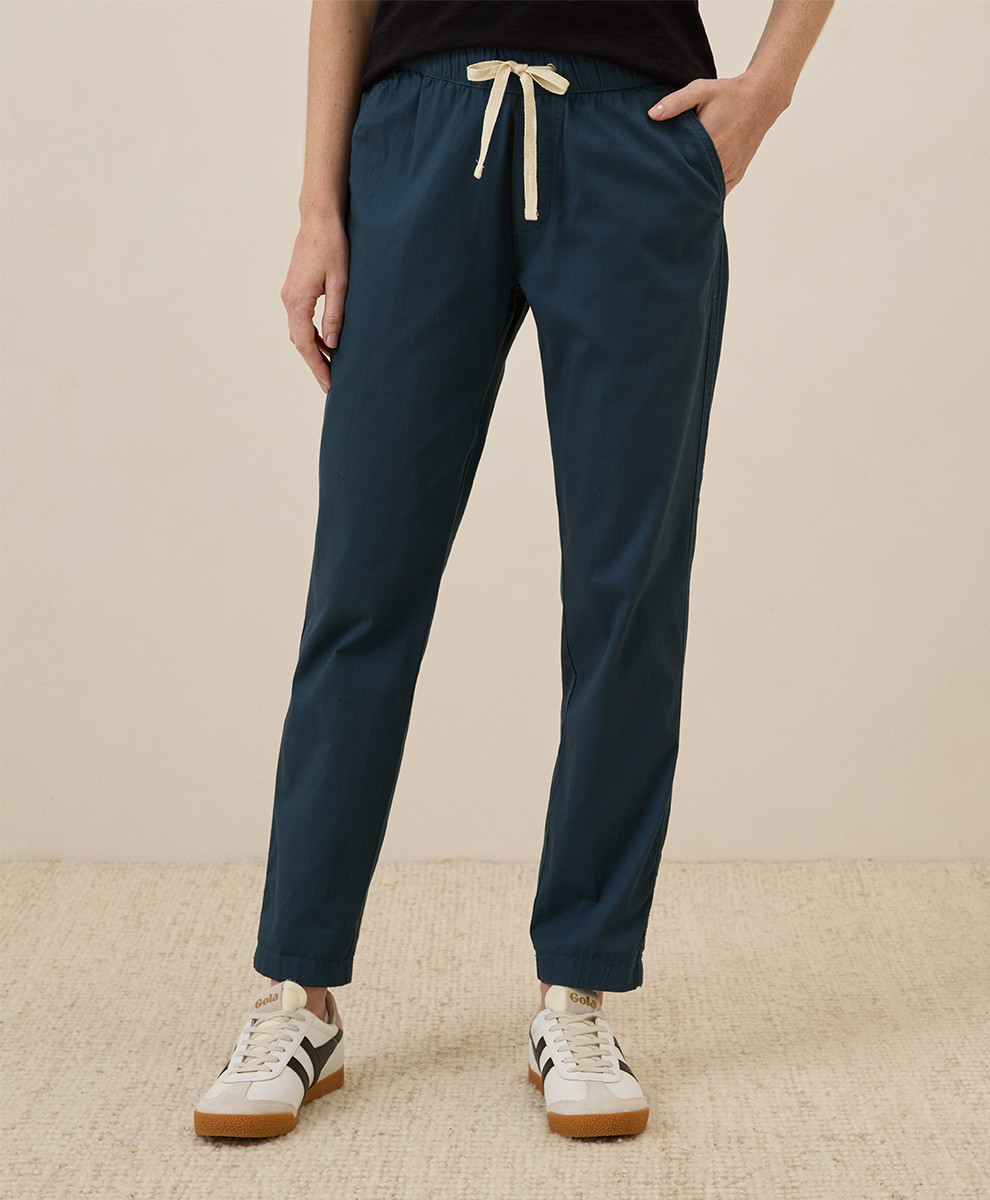 Women's French Navy Daily Twill Pant 2XL | Pact Apparel