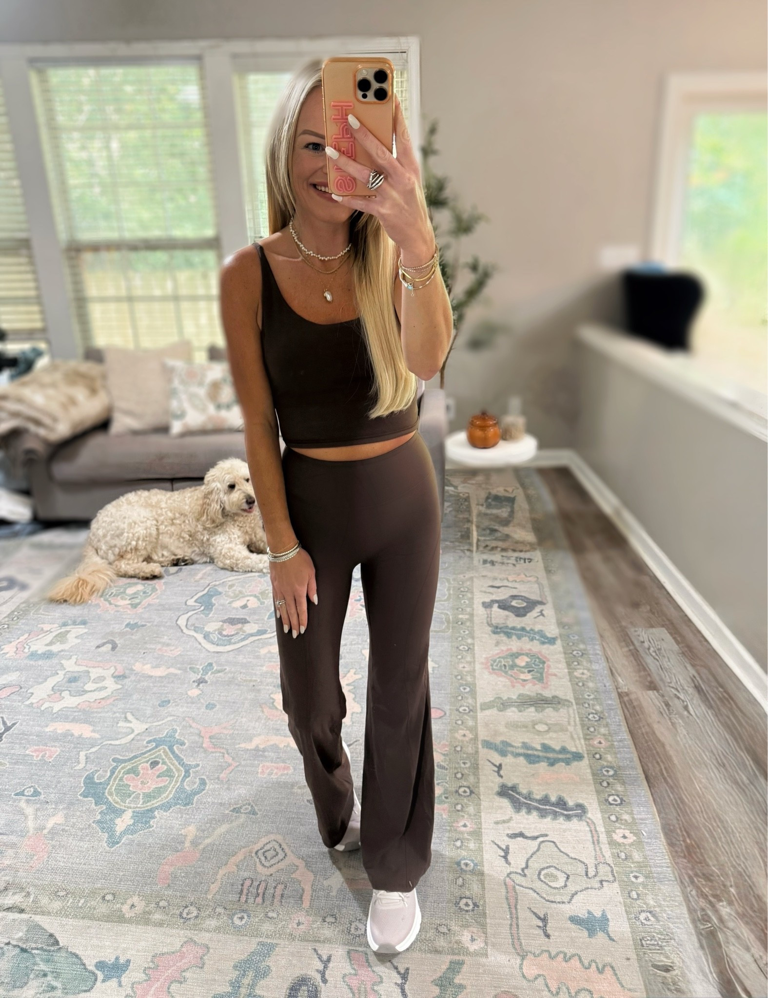 Yoga leggings, Amazon yoga pants, Amazon activewear
*in size S top/bottom

#LTKfitnessgoals #LTKActive #LTKmorningroutine