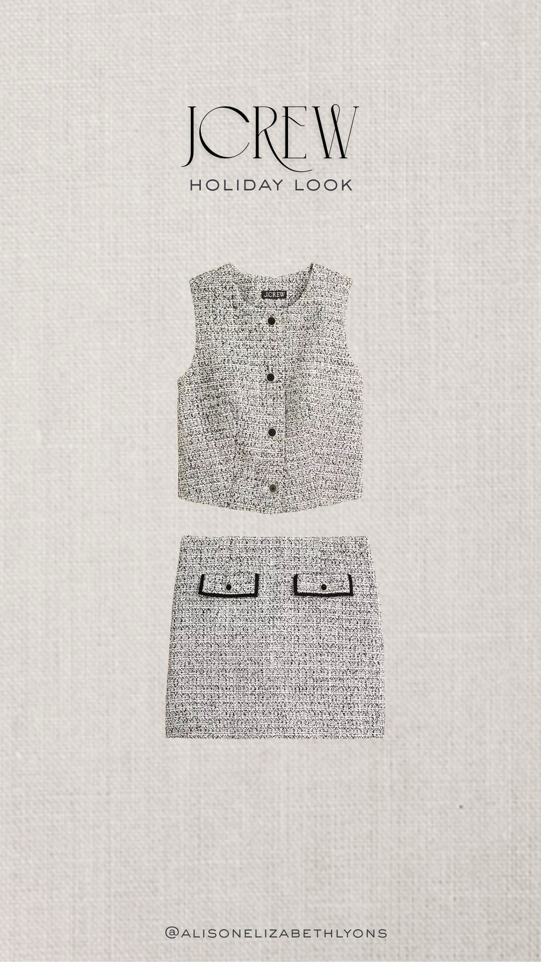 Unboxing my JCrew Black Friday finds and prepping my holiday outfit! 🎄✨

These pieces feel so classic, polished, and totally wearable beyond just December. I’ll be pairing everything with a beautiful Sézane blouse for the final look (video coming tomorrow)! It’s giving Blair Waldorf and I’m loving it!

Follow me on LTK to shop the full outfit once I style it together. ❤️

Perfect for: holiday parties, work events, date nights, and festive family gatherings.

#jcrew #jcrewhoilday #ltkholiday #ltkfashion #ltkfinds #holidayoutfitideas #sezane #petitefashion #holidaystyle

#LTKPetite #LTKHoliday #LTKGiftGuide