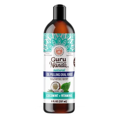 GuruNanda Cocomint Oil Pulling - 8 fl oz | Target