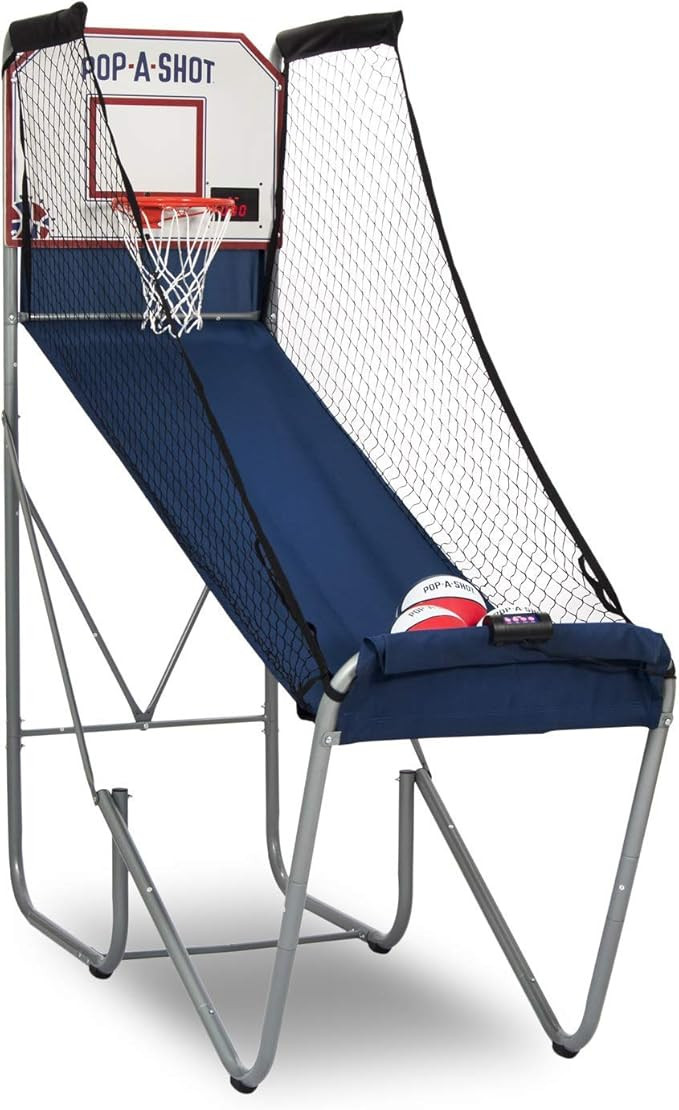 Pop-A-Shot - Home Single Shot | Arcade Basketball Fun at Home | Infrared Sensor Scoring | 6 Game ... | Amazon (US)