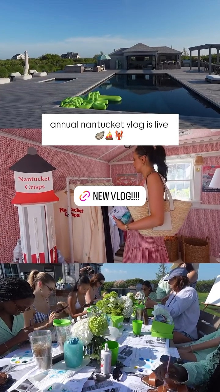 annual nantucket vlog is live 🦞⚓️

#LTKTravel #LTKSeasonal #LTKStyleTip
