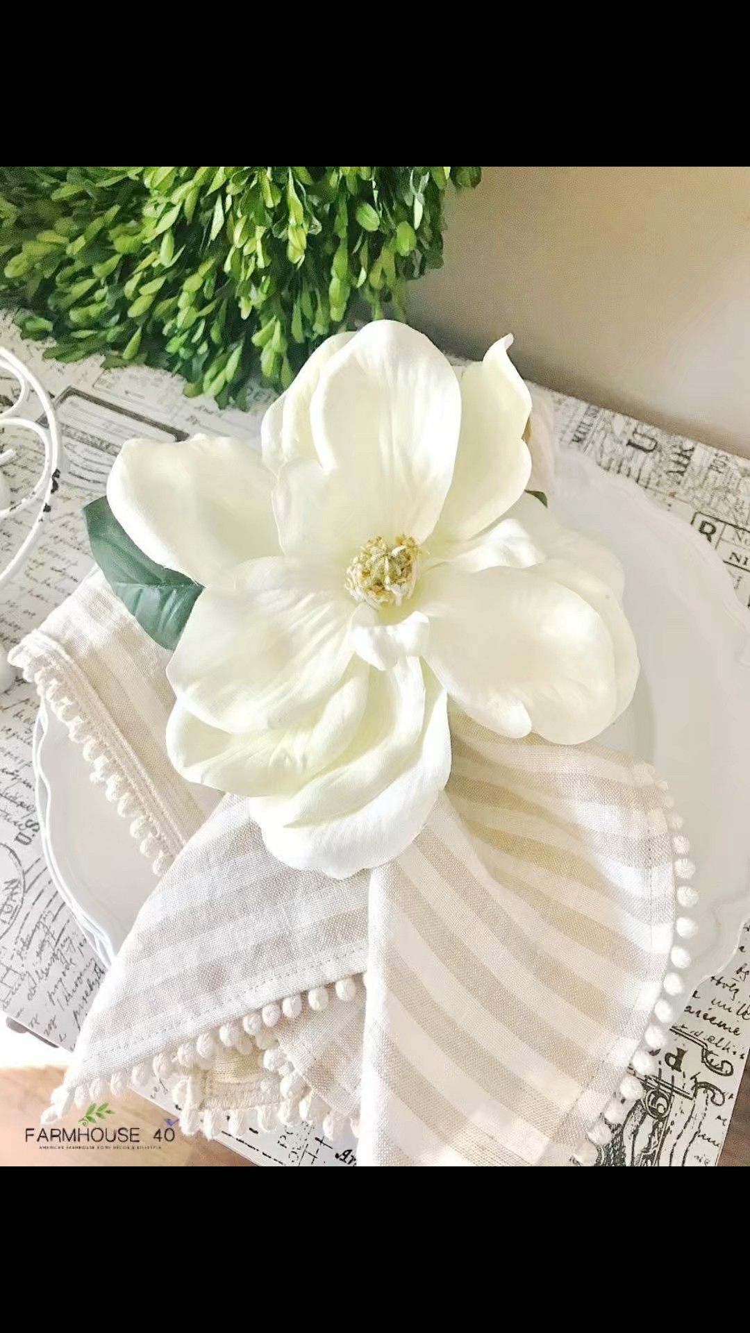 
NEW ARRIVAL in Shop - Set of 4 - Magnolia Bloom Napkin Rings to create a stunning table setting! A simple yet elegant touch for any gathering.

#homebeautiful #springdecor #tablesetting 

#LTKFindsUnder50 #LTKHome