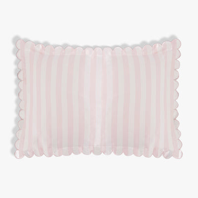 Scalloped Silk Pillowcase | Dore & Rose