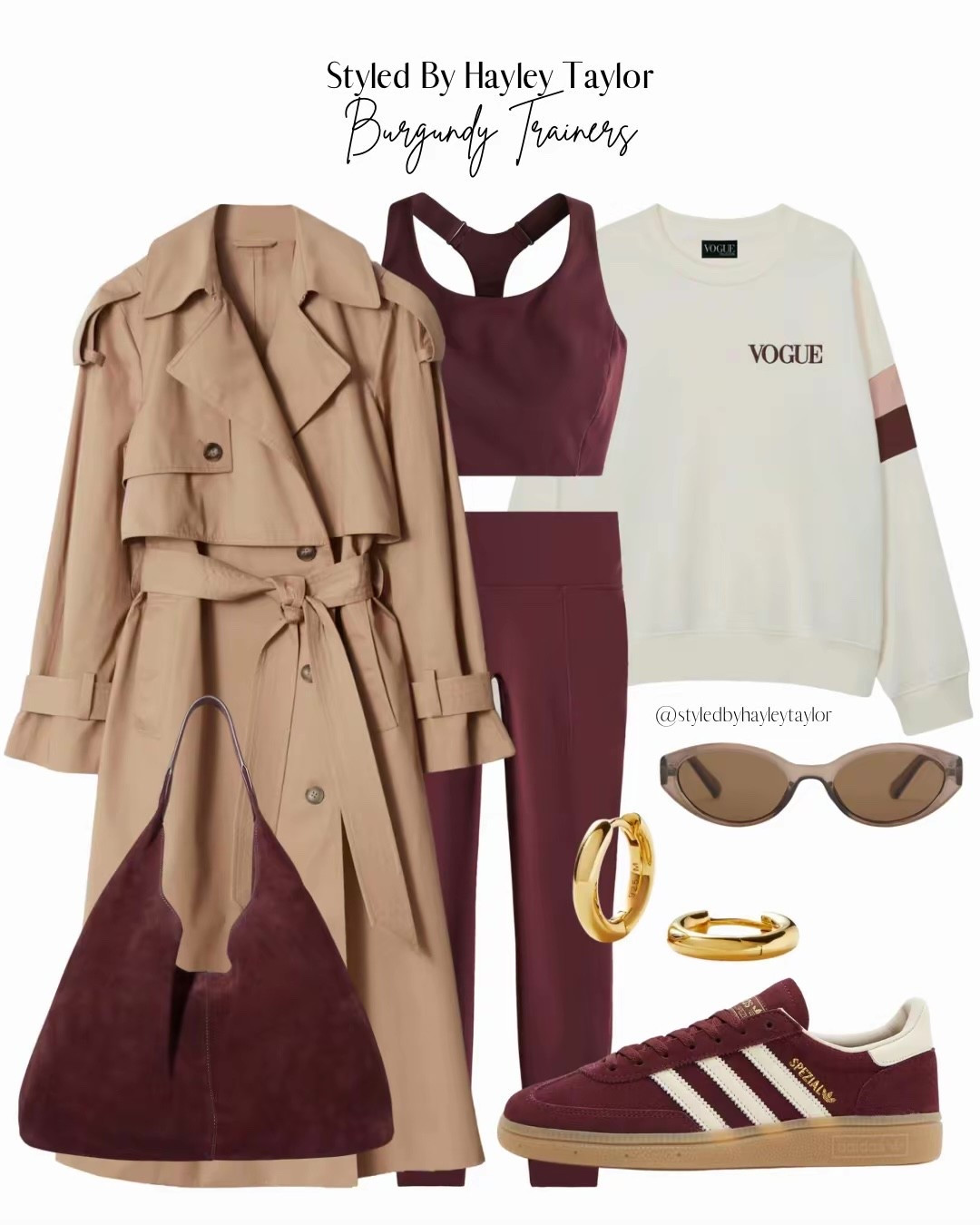 6 ways to wear burgundy trainers 👟

#LTKautumn #LTKstyletip #LTKfitness