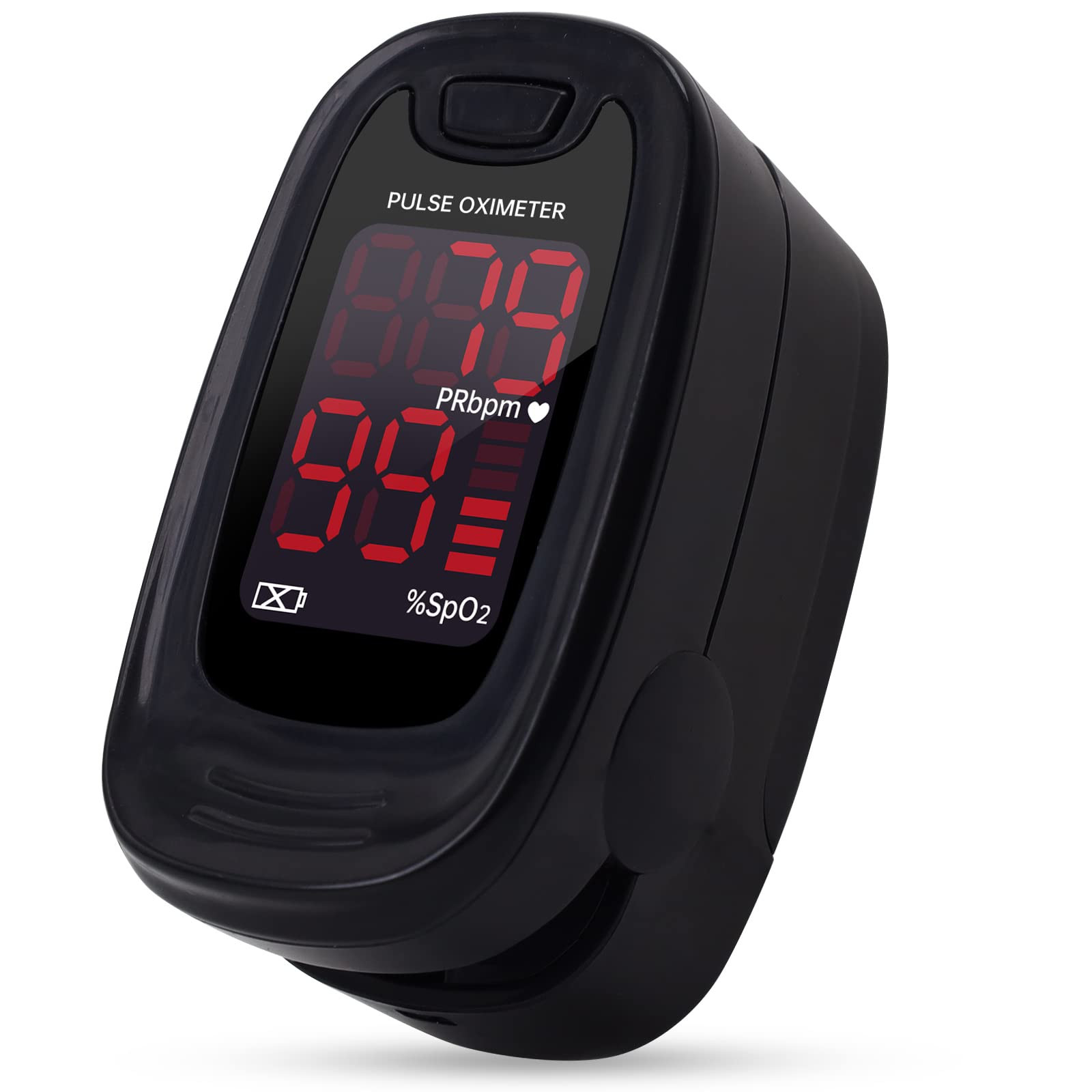 CONTEC CMS50M Pulse Oximeter Fingertip Blood Oxygen Saturation Monitor SpO2 and PR Bar Graph Bloo... | Amazon (US)