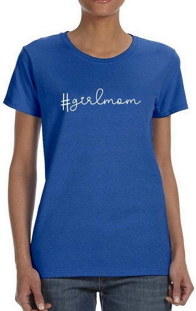Girlmom T-shirt -SmartPrintsInk Designs | Amazon (US)