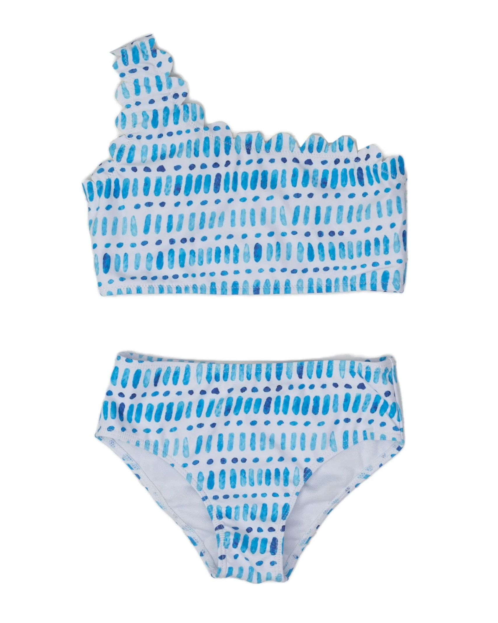 Bahama Watercolor Two Piece Swim UPF50 | The Oaks Apparel Company