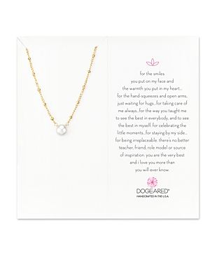 Dogeared Pearls Of Pendant Necklace, 16 | Bloomingdale's (US)