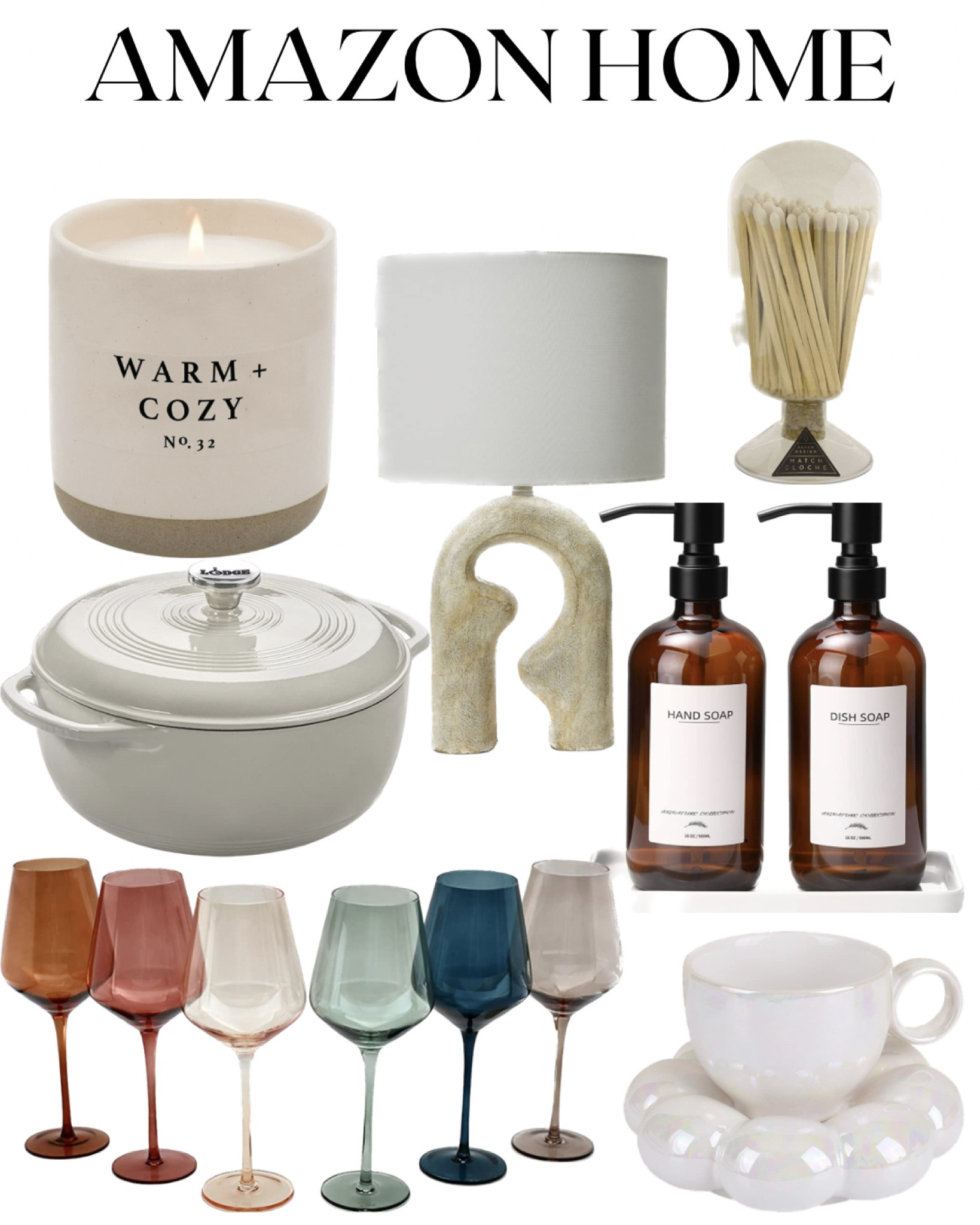 Amazon home, Amazon home decor, Amazon wine glasses, candles, Amazon candles, aesthetic candles, aesthetic home decor, modern art 

#LTKGiftGuide #LTKstyletip #LTKhome