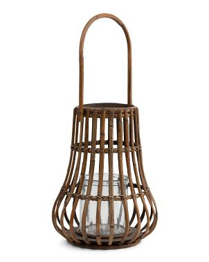 Solar Panama Lantern | TJ Maxx