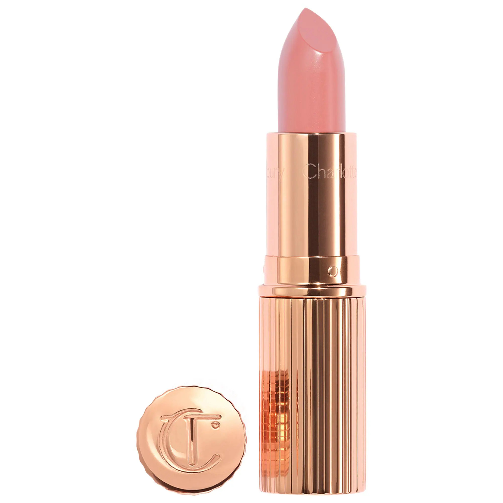 Charlotte Tilbury K. I.S. S.I. N.G Satin Shine Lipstick Pillow Talk Fair 0.12 oz | Sephora (US)