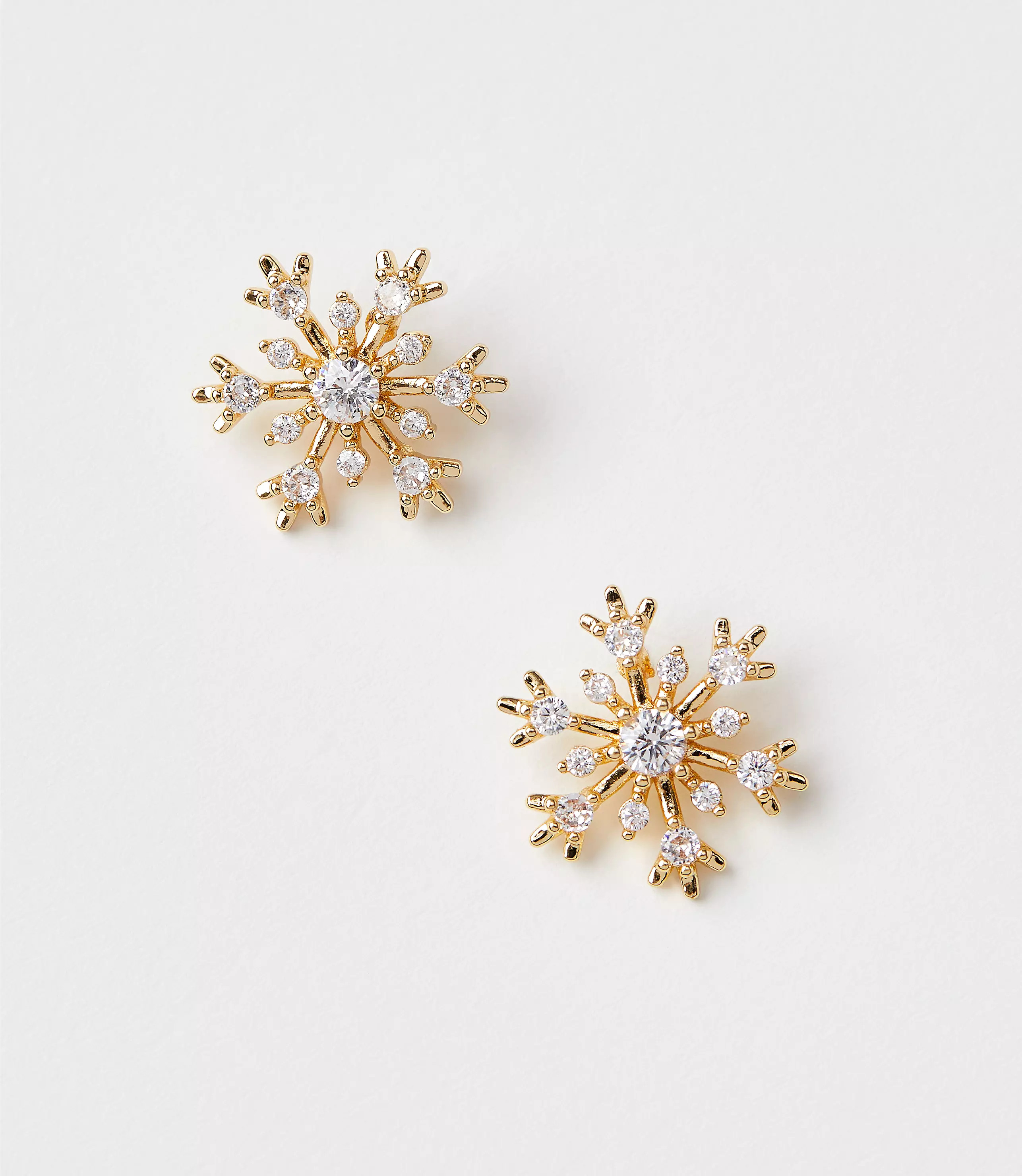 Snowflake Stud Earrings | LOFT
