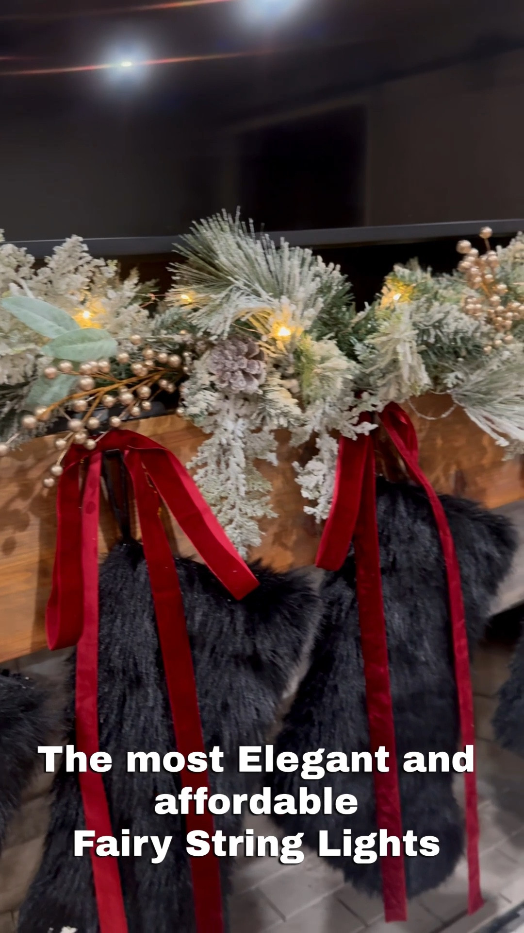 Obsessed over these fairy lights battery operated but easy to add to any mantle garland or tree . It’s a must have for me 

#LTKHome #LTKSeasonal #LTKHoliday