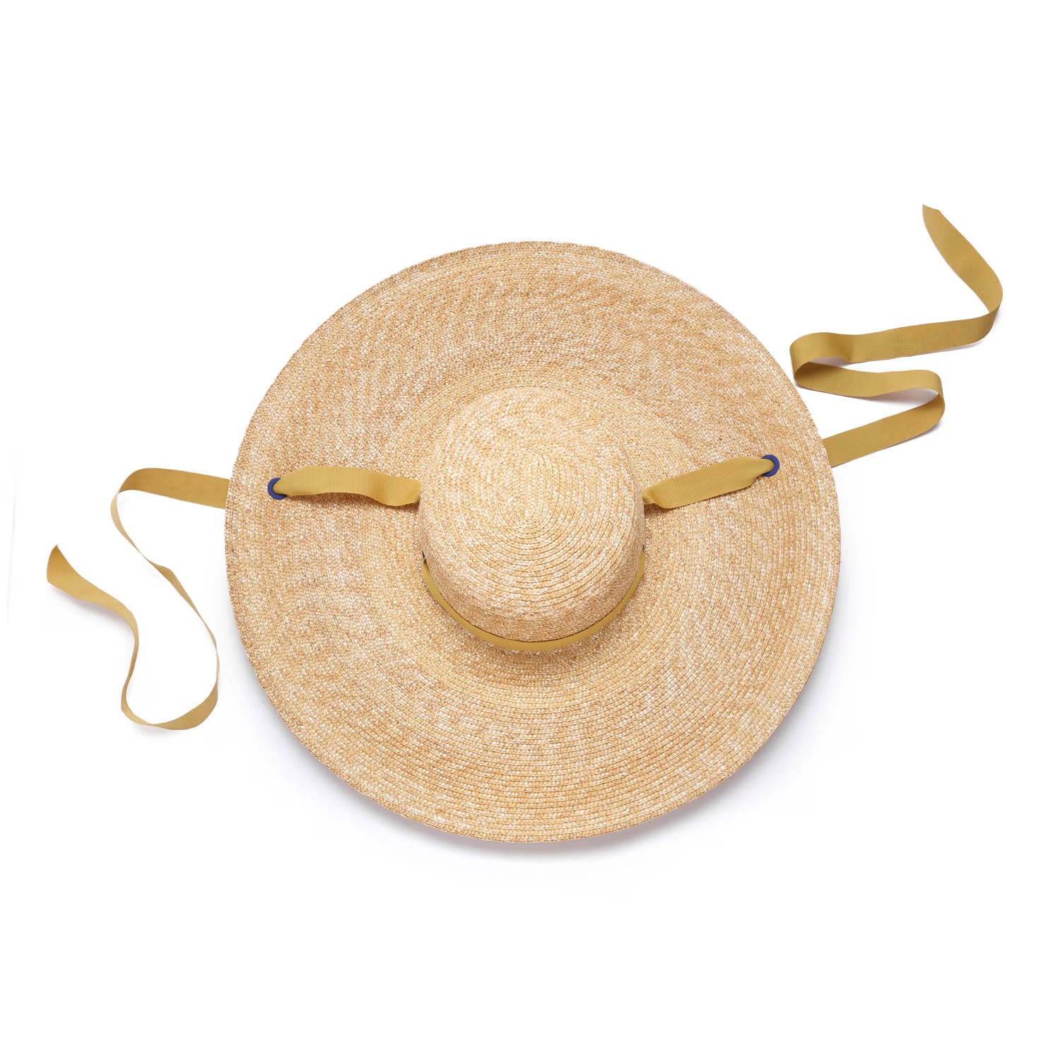 Stylish Extra Wide Straw Hat | Wolf & Badger (US)