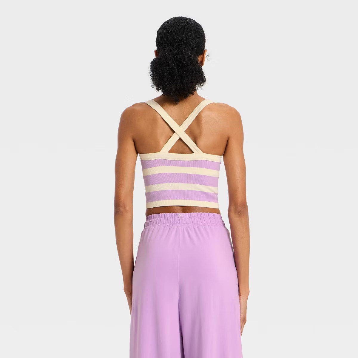 Women's Seamless Cropped Support Tank Top - JoyLab™ | Target