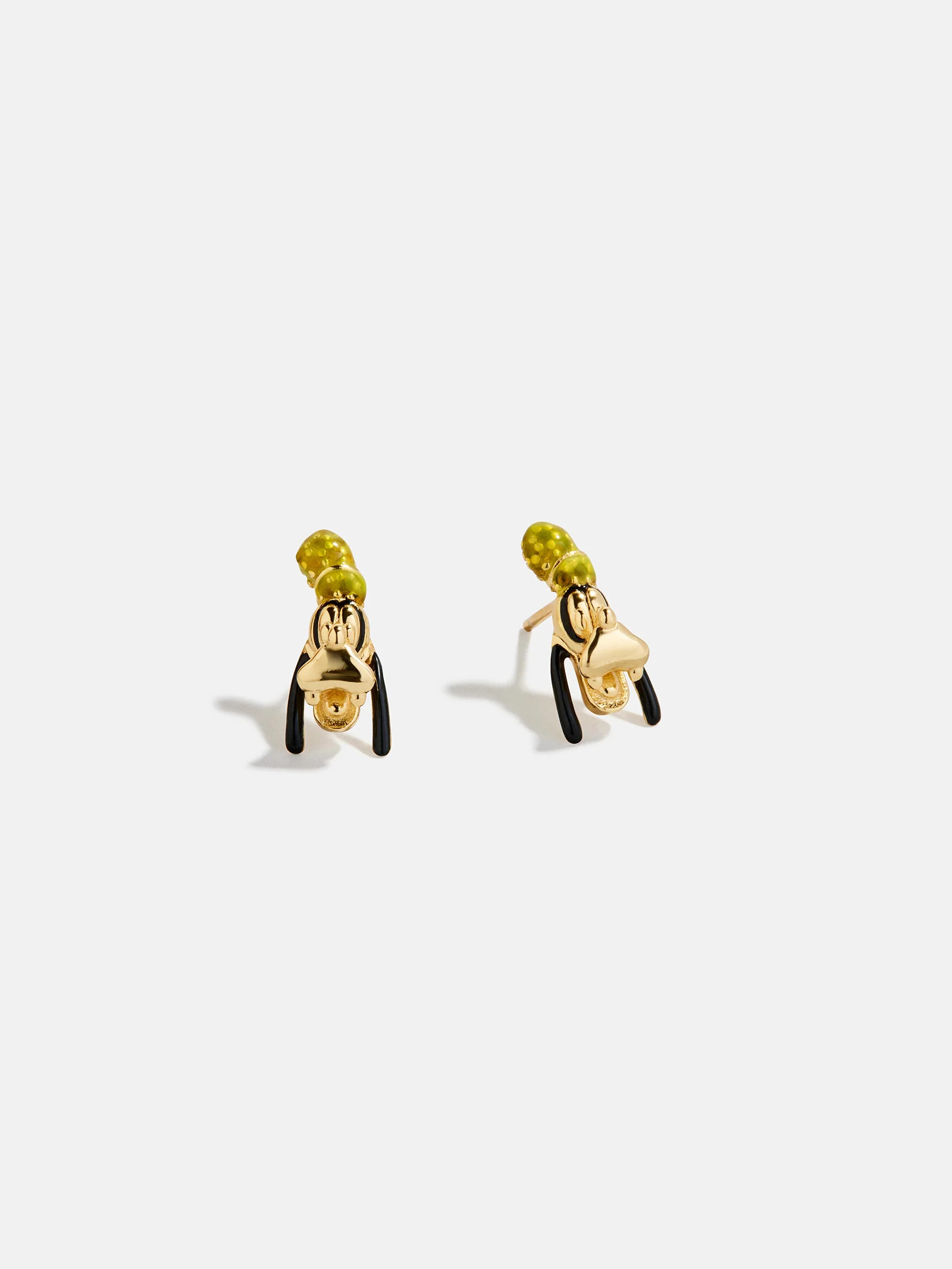 Disney Goofy 18K Gold Plated Sterling Silver Crystal Studs - Goofy | BaubleBar
