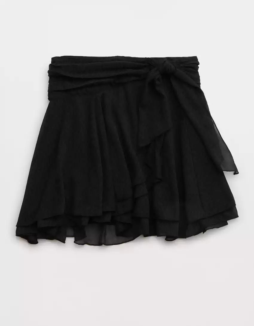 Aerie Chiffon Wrap Skirt | Aerie
