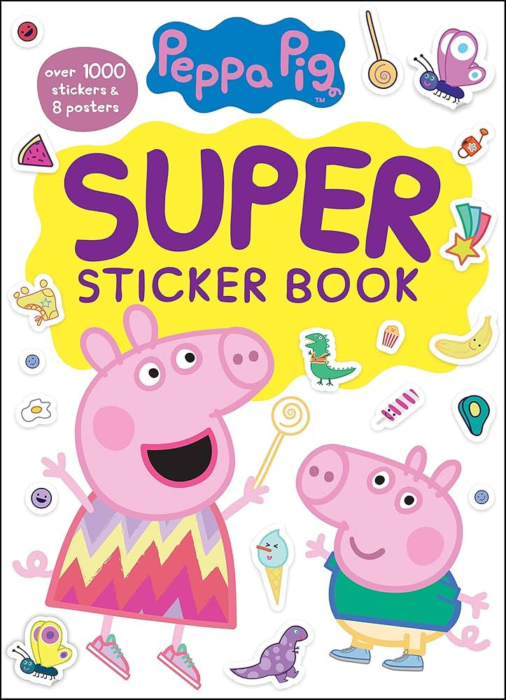 Peppa Pig Super Sticker Book (Peppa Pig) | Amazon (US)