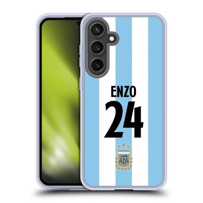 Argentina National Football Team 2024/25 Player Home Kit 1st Group Enzo Fernández Soft Gel Case for Samsung Galaxy S24 FE & MagSafe | Target