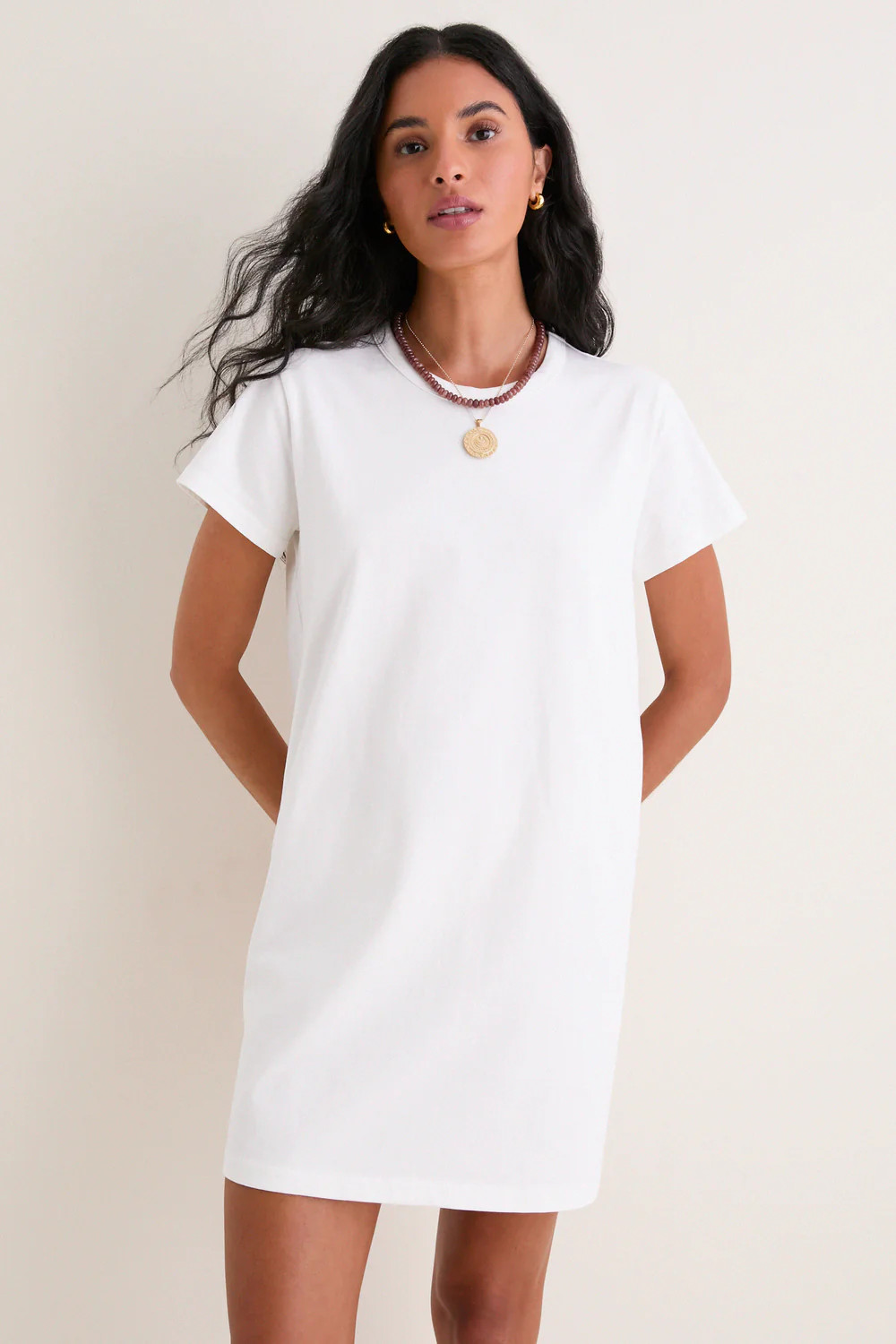 White Parker Mini Dress | Tuckernuck (US)
