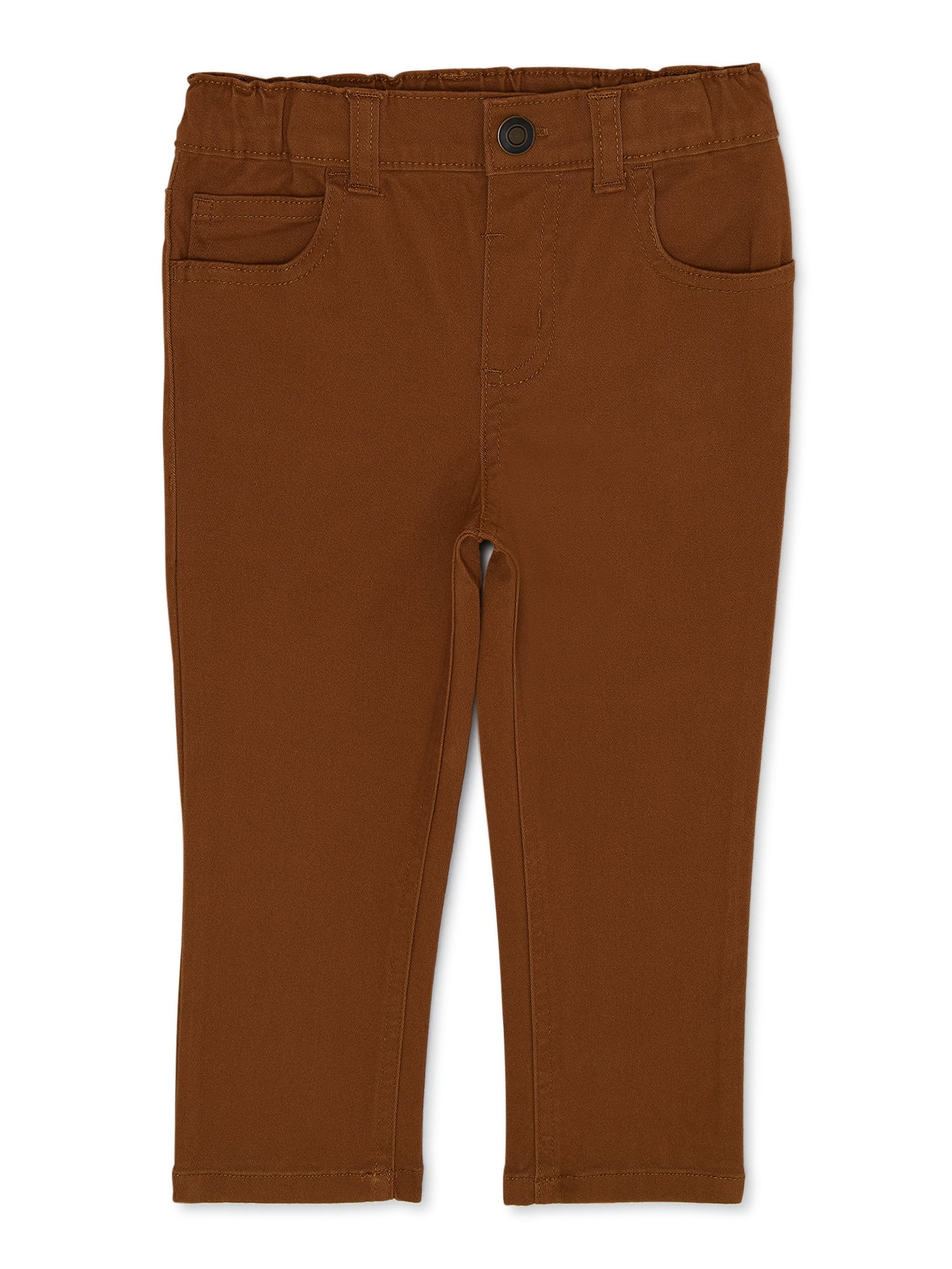 Garanimals Toddler Boy Straight Leg Twill Pants, Sizes 12M-5T | Walmart (US)