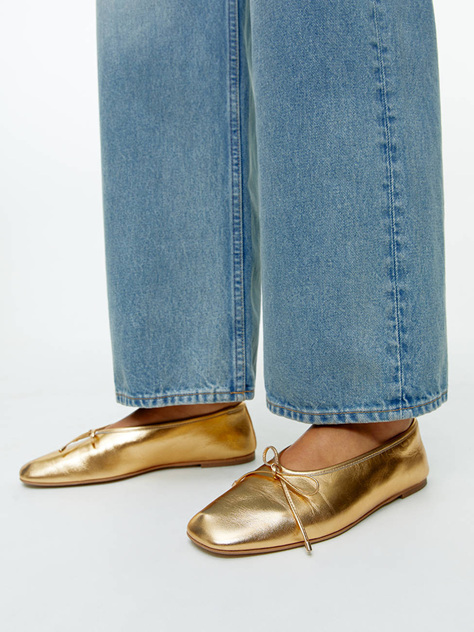 Leather Ballerinas | ARKET (US&UK)