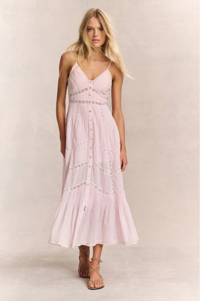 Esilda Heritage Cotton Midi Dress | LoveShackFancy