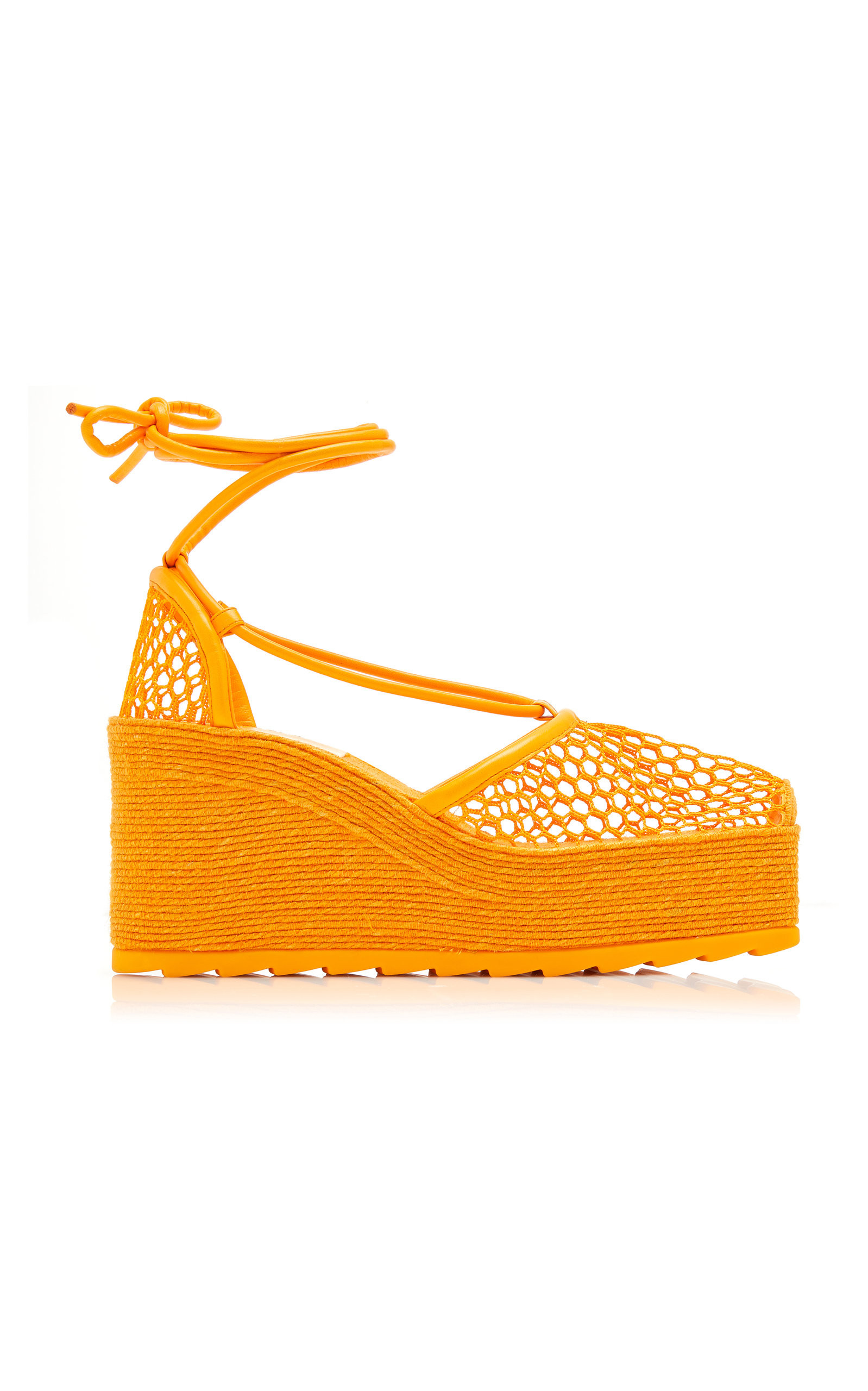 Lace-Up Wedge Espadrilles | Moda Operandi (Global)