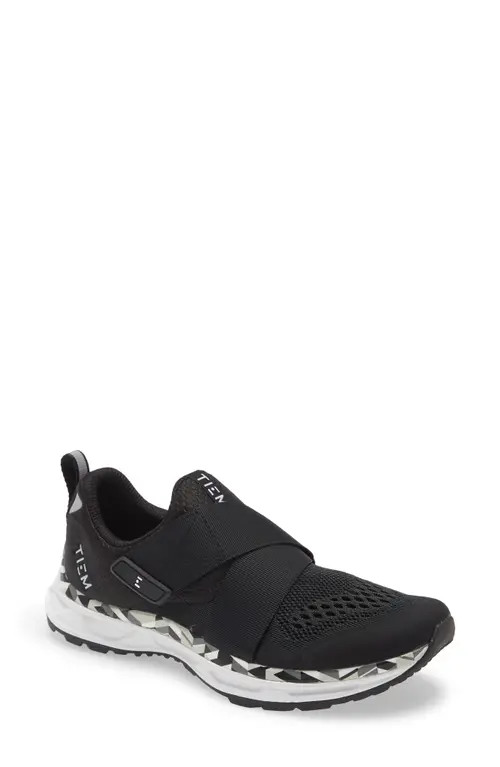TIEM Slipstream Cycling Sneaker in Black Geometric at Nordstrom, Size 6 | Nordstrom