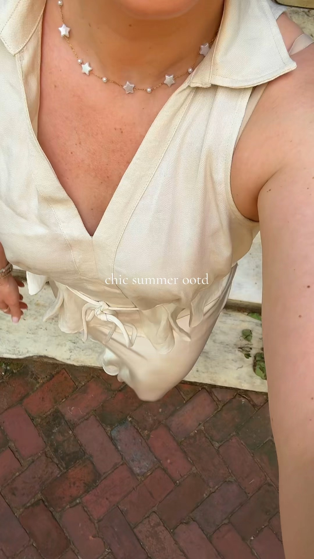 Elegant old money summer o ur fit. Satin skirt, linen blouse and adidas sneakers. Pearls . Clothes TTS. Shoes run a little big should size down but I still wear TTS

#LTKgrwm #LTKootd #LTKWorkwear